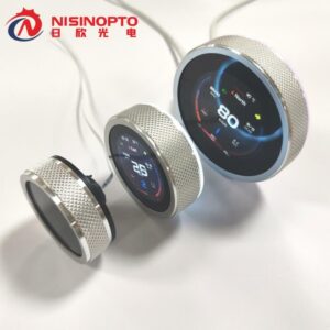 2.1-inch 480×480 metal knurled industrial knob screen