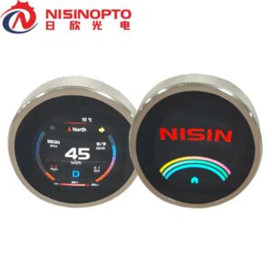 2.1-inch 480×480 metal knurled industrial knob screen
