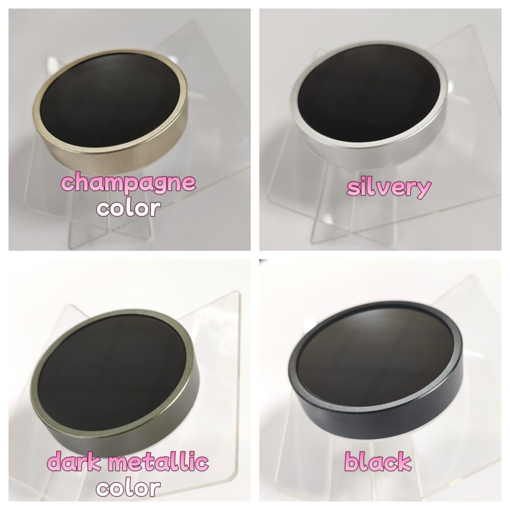 2.1 inch metal flat knob screen