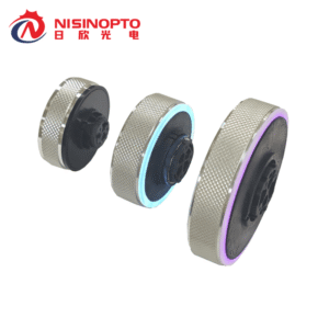 2.1-inch 480×480 metal knurled industrial knob screen
