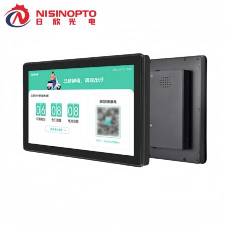 15.6 Inch 1920*1080 Aluminum Alloy Housing with Embedded PC Smart Central Control Display Screen