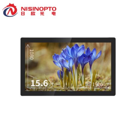 15.6 Inch 1920*1080 Aluminum Alloy Housing with Embedded PC Smart Central Control Display Screen