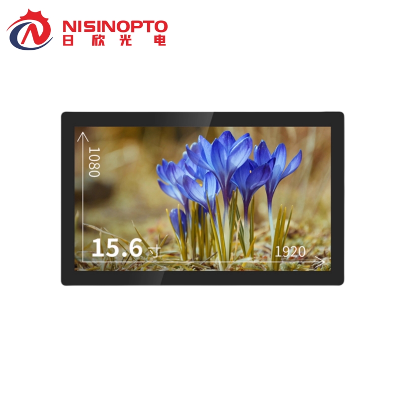 15.6 Inch 1920*1080 Aluminum Alloy Housing with Embedded PC Smart Central Control Display Screen