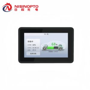 7-inch plastic embedded industrial monitor touch screen