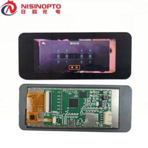 3.99 Inch Rectangular Serial Port Touchscreen Display