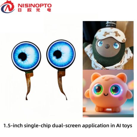 1.5-inch single-chip dual-serial port screen