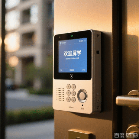 Building Intercom System: The ideal display terminal for door stations.
