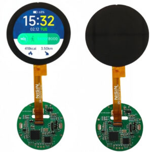 round serial port displays