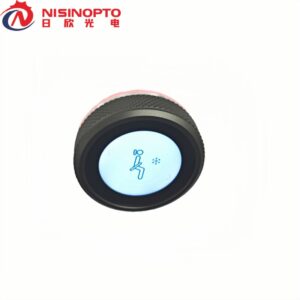 A 1.28-inch knob screen is used in car air conditioning.