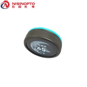 Uma tela de botão rotativo 240x240 de 1,28 polegadas é usada em máquinas de lavar.