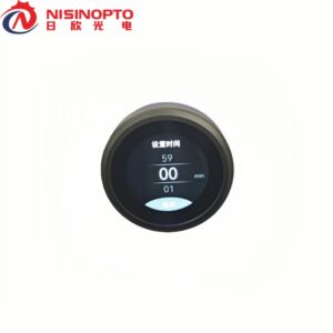 Uma tela de botão rotativo 240x240 de 1,28 polegadas é usada em máquinas de lavar.