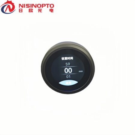 Uma tela de botão rotativo 240x240 de 1,28 polegadas é usada em máquinas de lavar.