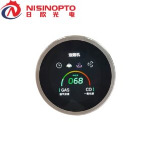 Smart knob screen for range hoods