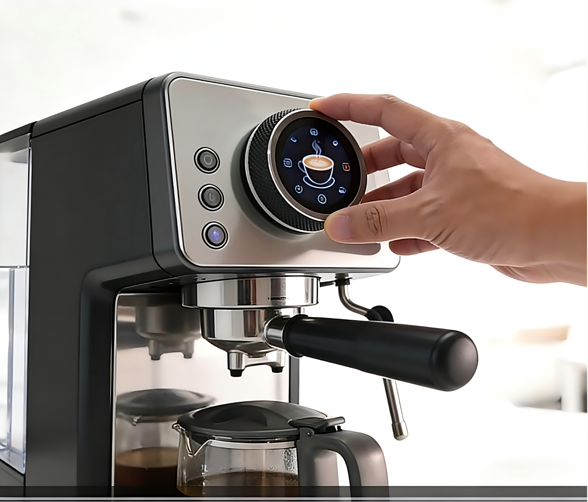 Smart Knob -Bildschirm: The Game-Changer for Coffee Machine HMI in the ...