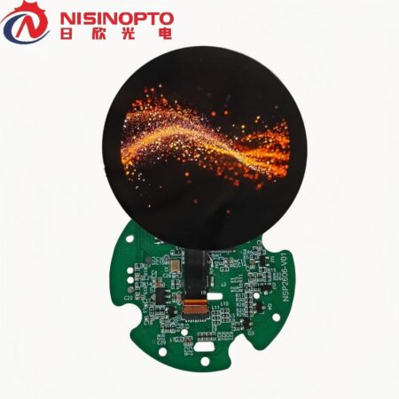 1.73 İnç 466*466 AMOLED Touch Serial Port Screen