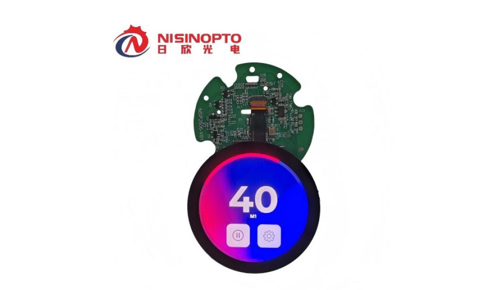 AMOLED touch serial port screen
