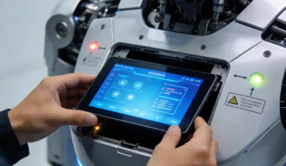 Enhancing HMI: The Role of the 10.1 Inch LCD Display in Humanoid Robot Chest Interaction