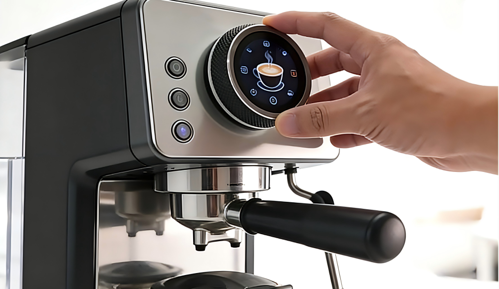 Smart Knob Screen: The Game-Changer for Coffee Machine HMI in the Specialty Coffee Era