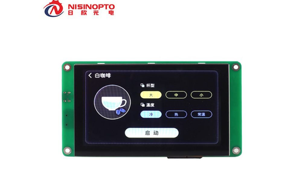 serial LCD touchscreen