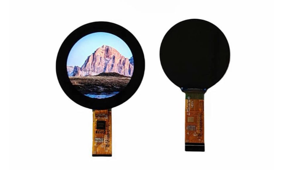 circular TFT LCD displays
