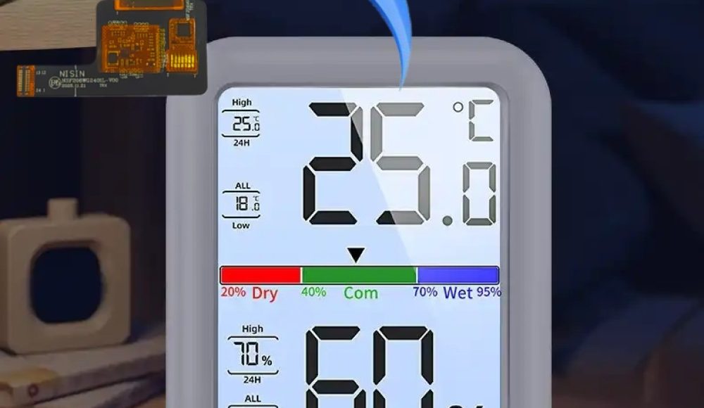 电子温湿度计---应用